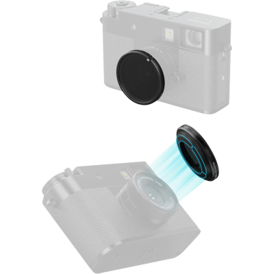 Avatar-Shop|SmallRig 5225 Magnetic VND Filter ND2 - ND32 for FUJIFILM X half Black|SmallRig