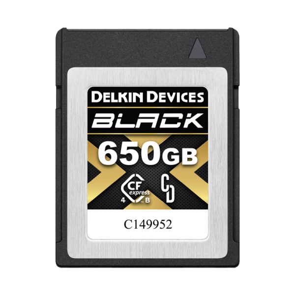 Card memorie, Delkin CFexpress BLACK R3530/W3250 (4.0) 650GB