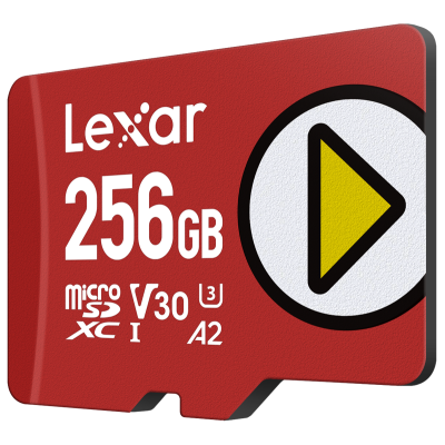 Avatar-Shop|Lexar microSDXC PLAY UHS-I/A1/U3 R150 (V30) 256GB, Card memorie MicroSD|LEXAR