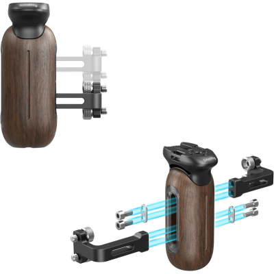 Avatar-Shop|SmallRig 5237 Wooden Side Handle with 1/4"-20 Screw|SmallRig