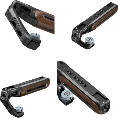 Avatar Shop|SmallRig 5250 Wooden Top Handle with Cold Shoe Mount|SmallRig