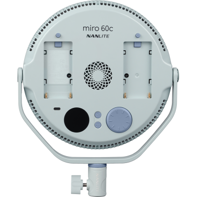 Avatar Shop|Nanlite Miro 60c LED Full-color Round Panel Light  (Mint Blue)|Nanlite