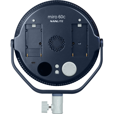 Avatar-Shop|Nanlite Miro 60c LED Full-color Round Panel Light  (Midnight Blue)|Nanlite