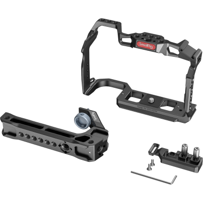Avatar-Shop|Kit carcasa camera foto video mirrorless cu maner, SmallRig 3830 Handheld Kit For Canon EOS R5/ R6/ R5 C|SmallRig