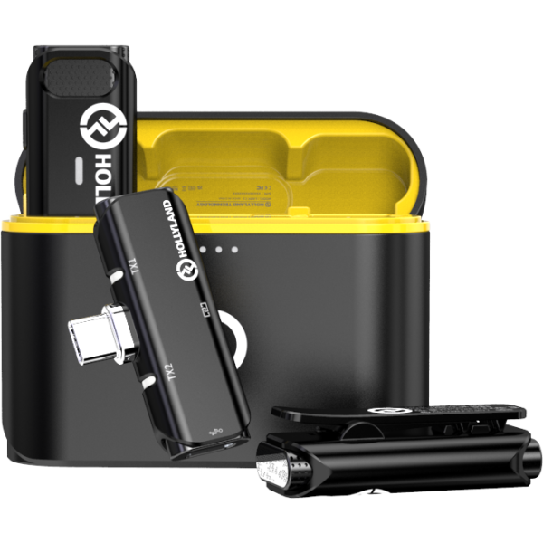 Hollyland Lark C1 Duo Wireless Lavalier Microphone for Android