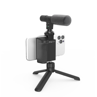 Avatar-Shop|Digipower Follow Me Vlogging kit, Trepied smartphone, cu microfon, cu lampa LED, incorporat|DIGIPOWER
