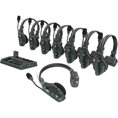 Avatar-Shop|Hollyland Solidcom C1 Full Duplex Wireless Intercom System with 8 headsets|HOLLYLAND