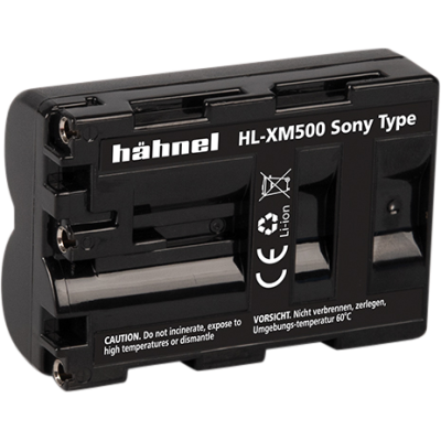 Avatar-Shop|Hähnel Battery Sony HL-XM500 / NP-FM500H, Acumulator, baterie dedicata camera foto DSLR mirrorless|HÃ„HNEL