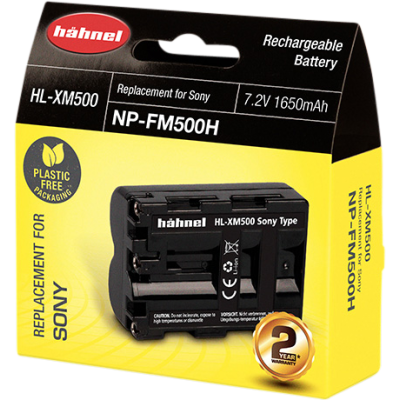 Avatar-Shop|Hähnel Battery Sony HL-XM500 / NP-FM500H, Acumulator, baterie dedicata camera foto DSLR mirrorless|HÃ„HNEL