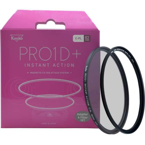 Filtru de polarizare, Kenko PRO1D+ INSTANT ACTION C-PL SET 77mm