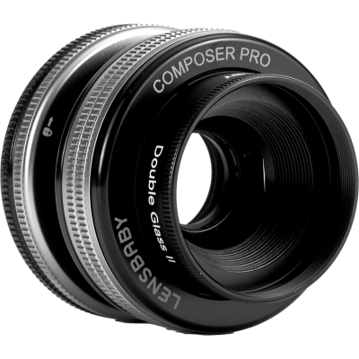 Avatar-Shop|Lensbaby Composer Pro II Obiectiv, Optica Double Glass II, Montura Nikon Z, Focalizare Selectiva, Corp Metal|LENSBABY