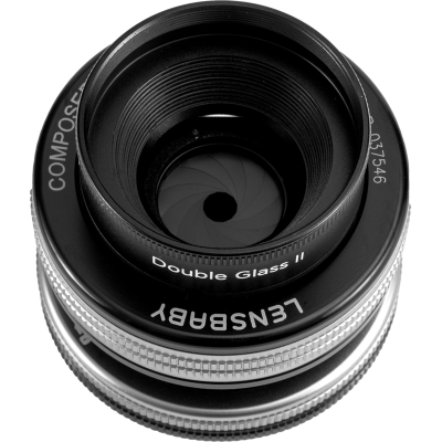 Avatar-Shop|Lensbaby Composer Pro II Obiectiv, Optica Double Glass II, Montura Nikon Z, Focalizare Selectiva, Corp Metal|LENSBABY