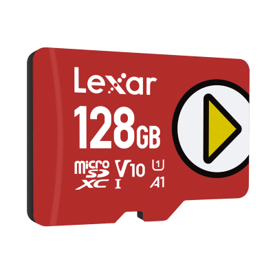 Avatar-Shop|Lexar microSDXC PLAY UHS-I/A1/U1 R150 (V10) 128GB, Card memorie|LEXAR