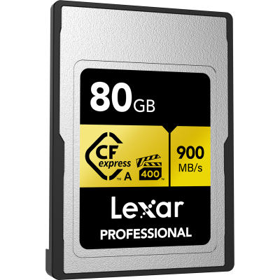 Avatar-Shop|Lexar CFexpress Pro Gold R900/W800 - VPG400 (Type A) 80GB, Card memorie|LEXAR