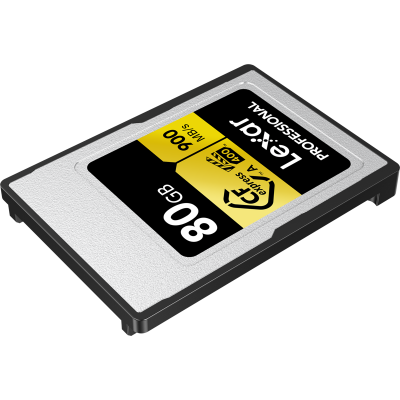 Avatar-Shop|Lexar CFexpress Pro Gold R900/W800 - VPG400 (Type A) 80GB, Card memorie|LEXAR
