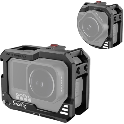 Avatar-Shop|SmallRig 3084 Cage Black For GoPro Hero 9/10/11/12, Carcasa protectie GoPro|SMALLRIG