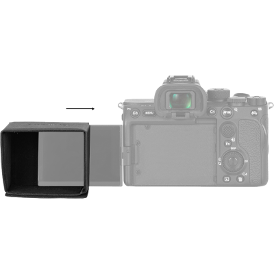 Avatar-Shop|SmallRig 3206 Sunhood For Sony A7S III/ 7C/ ZV-1/ FX3, Parasolar camera foto mirrorless|SmallRig