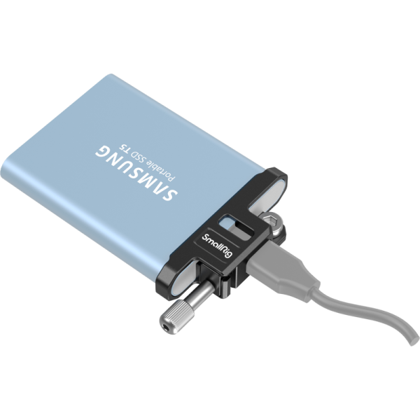 Suport baterie externa, SmallRig 3300 Cable Clamp T5 SSD For BMPCC 6K PRO