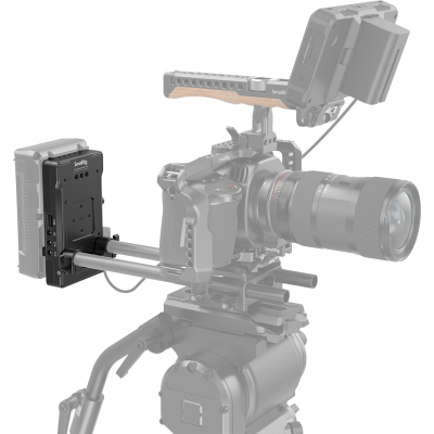 Avatar-Shop|SmallRig 3203 Battery Adapter Plate V-Mount w Dual 15mm Rod Clamp|SmallRig