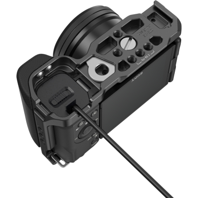Avatar-Shop|SmallRig 3538 Cage with Grip For Sony ZV-E10, Carcasa camera foto video mirrorless|SmallRig