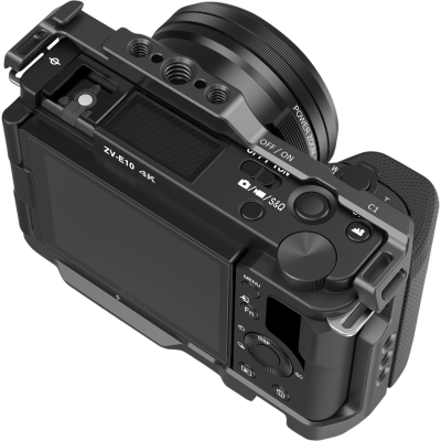 Avatar-Shop|SmallRig 3538 Cage with Grip For Sony ZV-E10, Carcasa camera foto video mirrorless|SmallRig
