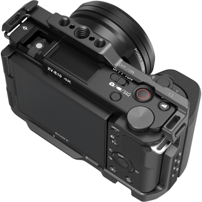 Avatar-Shop|SmallRig 3538 Cage with Grip For Sony ZV-E10, Carcasa camera foto video mirrorless|SmallRig