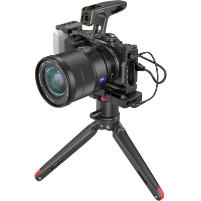 Avatar-Shop|SmallRig 3538 Cage with Grip For Sony ZV-E10, Carcasa camera foto video mirrorless|SmallRig