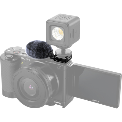 Avatar-Shop|SmallRig 3526 Cold Shoe Adapter with windshield Kit For Sony ZV-E10 & ZV-1|SmallRig