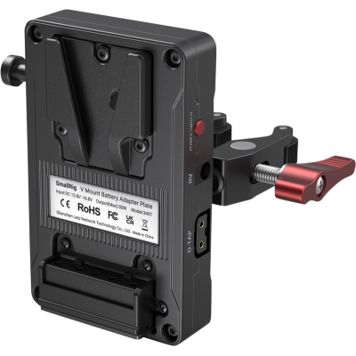 Avatar-Shop|SmallRig 3497 Battery Adapter Plate V-Mount (Basic Version) with Super Clamp Mount|SmallRig