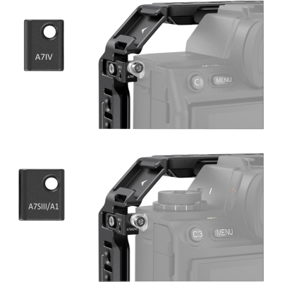 Avatar-Shop|SmallRig 3668 Basic Kit For Sony A7 IV / A7S III, Kit carcasa camera foto video mirrorless cu maner|SmallRig