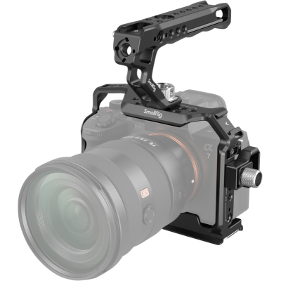 Avatar-Shop|SmallRig 3668 Basic Kit For Sony A7 IV / A7S III, Kit carcasa camera foto video mirrorless cu maner|SmallRig