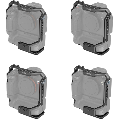 Avatar-Shop|SmallRig 3594 Cage For Sony A7IV/ A7SIII/ A7RIV/ A1 with Batt Grip VG-C4EM, Carcasa camera foto video mirrorless|SMALLRIG