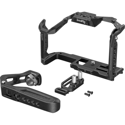 Avatar-Shop|Kit carcasa camera foto video mirrorless cu maner, SmallRig 3441 Cage Kit "Black Mamba" For Panasonic GH6|SmallRig