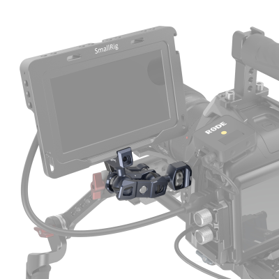 Avatar-Shop|SmallRig 3875 Magic Arm with Dual Ball heads (1/4"-20 Screw and NATO Clamp), Clema prinde monitor video|SmallRig