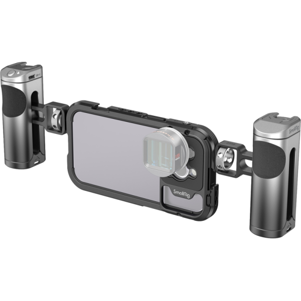 SmallRig 4076 Mobile Video Cage Kit (Dual Handheld) For iPhone 14 Pro
