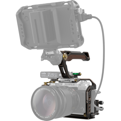 Avatar-Shop|Kit carcasa camera foto video mirrorless cu maner, SmallRig 3872 Handheld Cage Kit Retro For Fujifilm X-T5|SmallRig