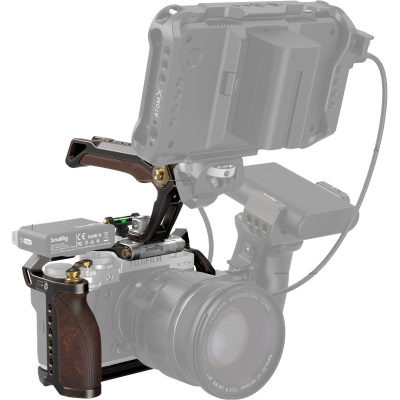 Avatar-Shop|Kit carcasa camera foto video mirrorless cu maner, SmallRig 3872 Handheld Cage Kit Retro For Fujifilm X-T5|SmallRig