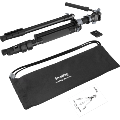 Avatar-Shop|SmallRig 4221 Travel Video Tripod Kit, Trepied foto video carbon|SmallRig