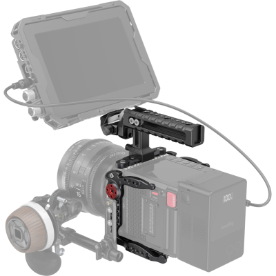 Avatar-Shop|Kit carcasa camera foto video mirrorless cu maner, SmallRig 4110 Cage Kit Basic for RED Komodo / Komodo-X|SmallRig