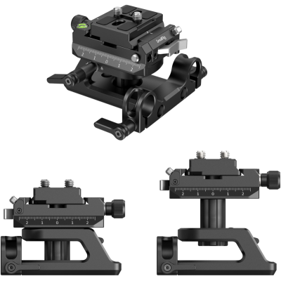 Avatar-Shop|SmallRig 4233 Height adjustable Mount Plate Kit Universal ARCA & Manfrotto compatible, Placa de baza cu clema pentru tija|SmallRig
