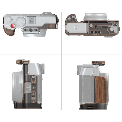 Avatar-Shop|SmallRig 4557 Cage Retro for Fujifilm X100VI, Carcasa retro camera foto video mirrorless|SmallRig
