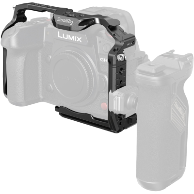 Avatar Shop|SmallRig 4824 HawkLock Quick Release Cage for Panasonic Lumix GH7 / GH6, Carcasa camera foto video mirrorless|SmallRig