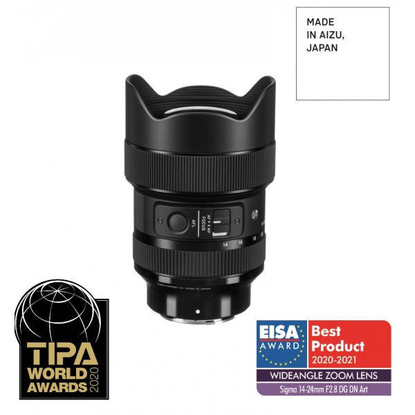 Obiectiv Sigma 14-24mm F2.8 DG DN Art L-Mount, Full Frame, Zoom Ultra-Wide, Strat NPC, Suport Filtru Spate