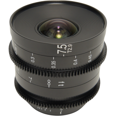 Avatar Shop|Laowa 7.5mm T2.9 Zero-D S35 Cine, Obiectiv Cinema, Montura Fuji X, Unghi Ultra Larg, Diafragma T2.9, Constructie Metalica|LAOWA