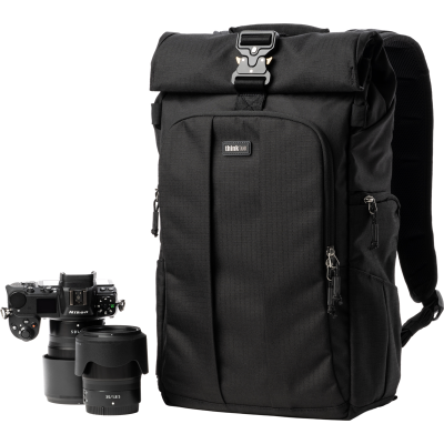 Avatar-Shop|Think Tank FocusPoint 22L I Hybrid RollTop Backpack I Asphalt Black|THINK TANK