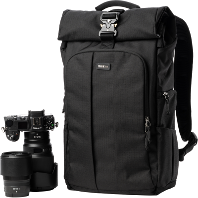 Avatar-Shop|Think Tank FocusPoint 30L I Hybrid RollTop Backpack I Asphalt Black|THINK TANK