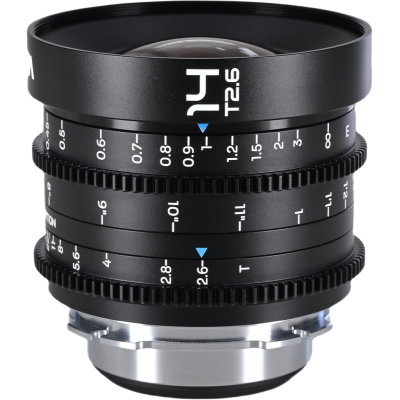 Avatar Shop|Laowa 14mm T2.6 Zero-D VV Cine, Obiectiv Ultra-Wide, Montura Arri PL, Unghi 114 grade, Zero Distorsiune, Constructie Metalica|LAOWA
