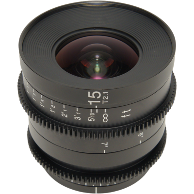 Avatar Shop|Laowa 15mm T2.1 Zero-D Cine Lens, Montura Canon RF, Diafragma T2.1, Distorsiune Minima Zero-D, Scala Focus in Picioare|LAOWA