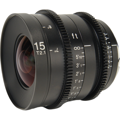 Avatar Shop|Laowa 15mm T2.1 Zero-D Cine Lens, Montura Canon RF, Diafragma T2.1, Distorsiune Minima Zero-D, Scala Focus in Picioare|LAOWA