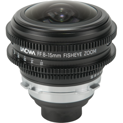 Avatar Shop|Laowa 8-15mm T2.9 FF Zoom Fisheye Cine, Montura Arri PL, Diafragma T2.9, Format Full-Frame|LAOWA